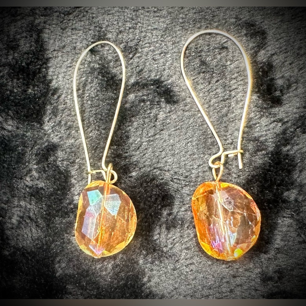 Elegant Gold Drop Earrings
